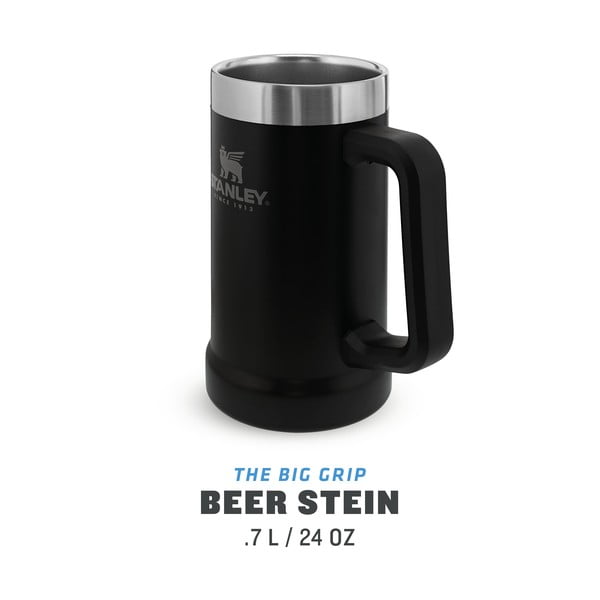 Crna termo šalica od nehrđajućeg čelika 700 ml The Big Grip Beer Stein Black – Stanley-image-3