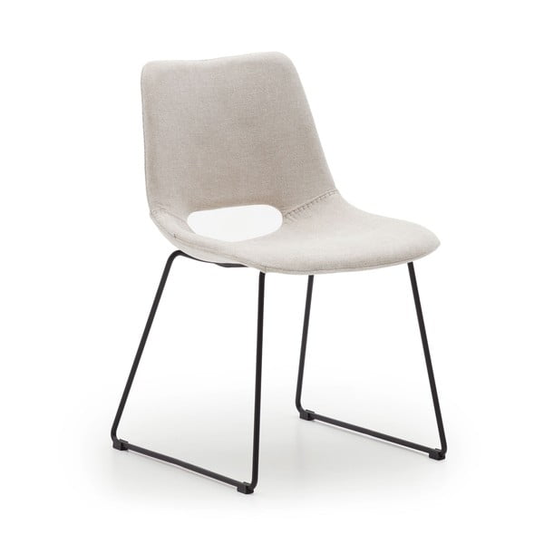 Bež blagovaonska stolica Zahara – Kave Home