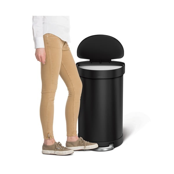 Kanta za smeće od nehrđajućeg čelika s pedalom 45 l – simplehuman-image-1