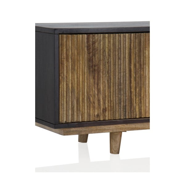 Crni TV stalak od drveta manga 150x40 cm Mango - Geese-image-1