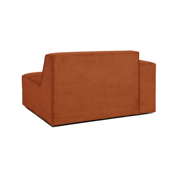 Narančasti baršunasti završni element Scandic Sting, 124 cm, lijevi kut-image-3