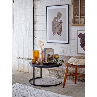 Bijeli/sivi pamučan tepih 90x150 cm Katie – Bloomingville
