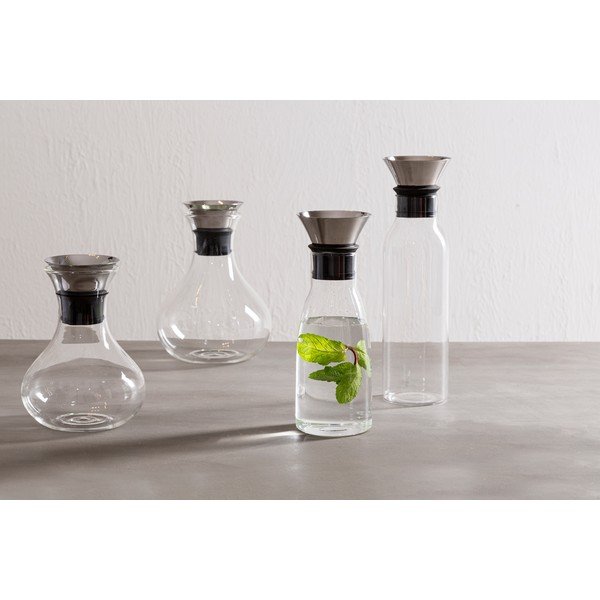 Staklen/metalni bokal 1 l Winslet – Premier Housewares-image-1