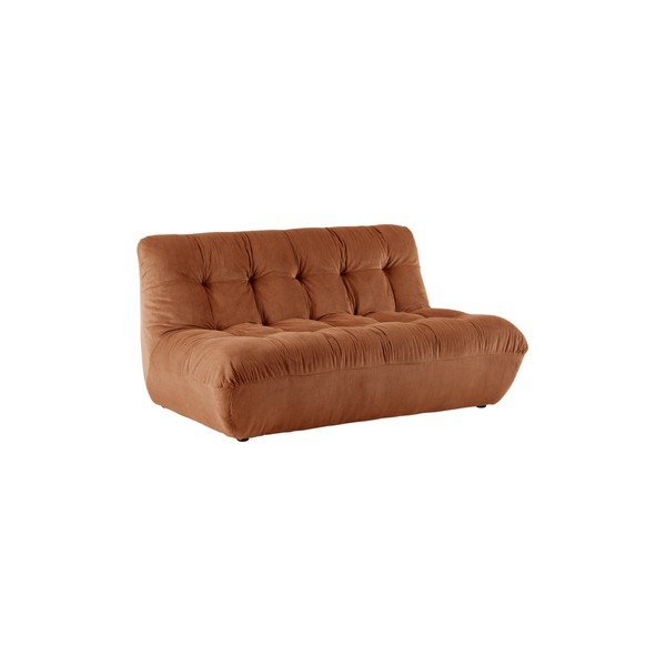 Smeđa sofa od samta 145 cm Kelso – Jotex