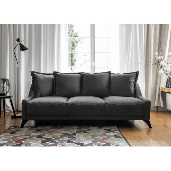 Tamnosiva baršunasta sofa Miuform Royal Rose-image-1