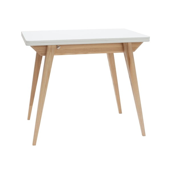 Blagovaonski stol na razvlačenje s bijelom pločom 65x90 cm Envelope - Ragaba