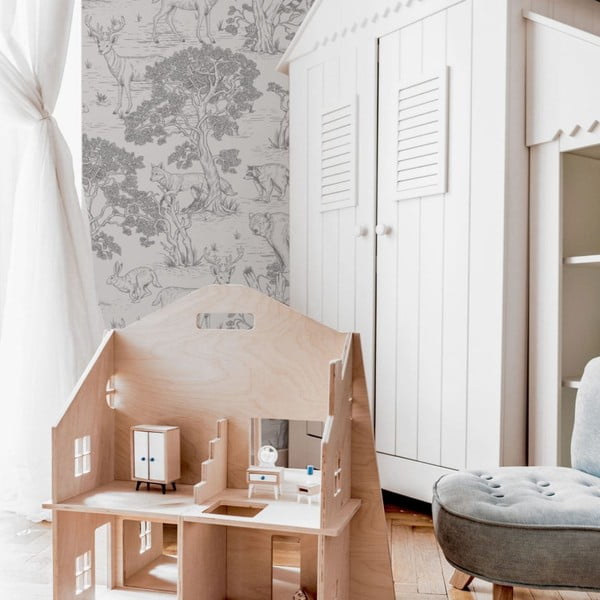 Papirna dječje tapete 100 cm x 280 cm Animals – Dekornik-image-1