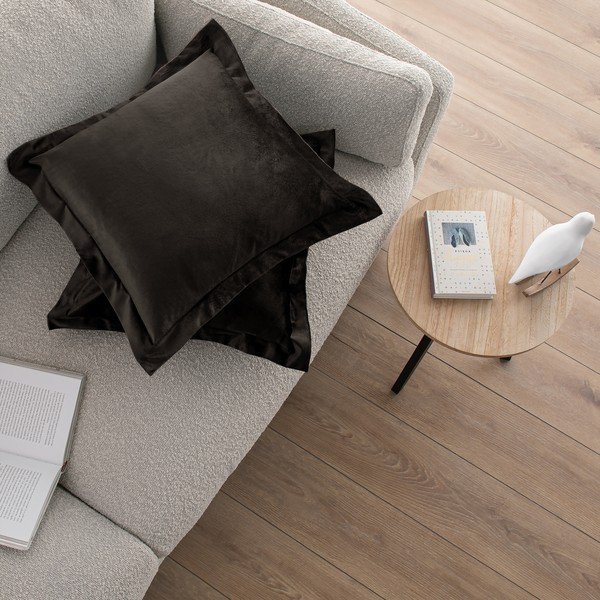 Set od 2 tamno smeđe jastučnice AmeliaHome Side, 45 x 45 cm-image-1