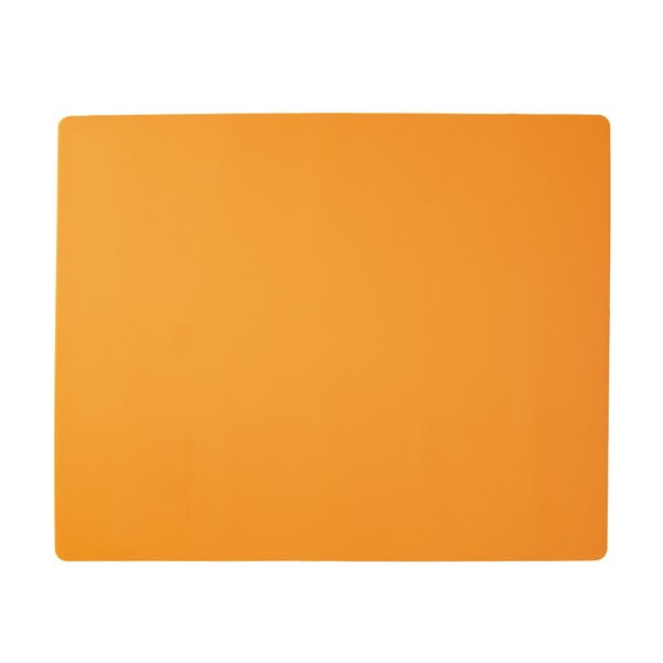 Narančasta silikonska podloga za pripremu kolača 60 x 50 cm