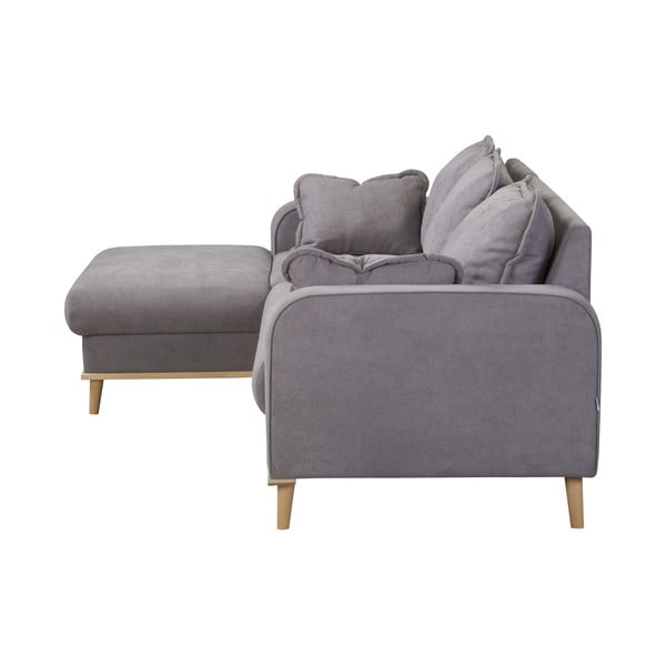 Siva kutna garnitura (lijevi kut) Beata - Ropez-image-4