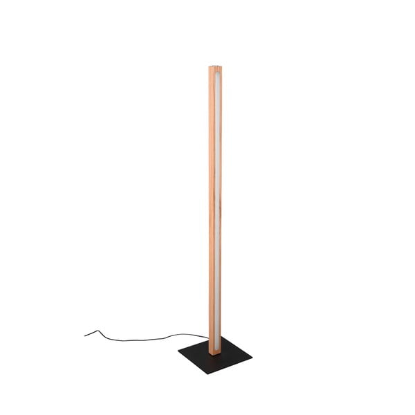 Crna/u prirodnoj boji LED stojeća svjetiljka (visina 115 cm) Bellari – Trio-image-2