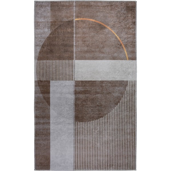 Svjetlo smeđi perivi tepih 120x160 cm – Vitaus