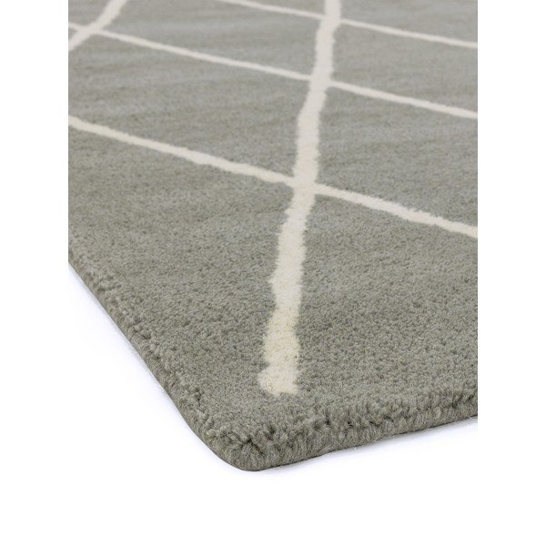 Sivi ručno rađen vuneni tepih 200x290 cm Albany – Asiatic Carpets-image-2