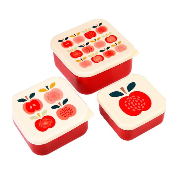 Set od 3 Rex London Vintage Apple kutije za grickalice