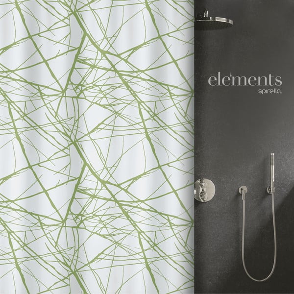 Tuš zavjesa 180x200 cm Fores – Spirella-image-1