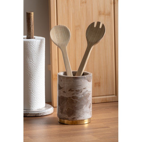 Drveni držač kuhinjskih ručnika u prirodnoj boji ø 15 cm    – PT LIVING-image-1