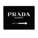 Crna podloga za stol Black Prada - Little Nice Things