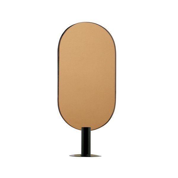 Zidni svijećnjak s ukrasnim ogledalom De Eekhoorn Emily, dužina 37 cm-image-1