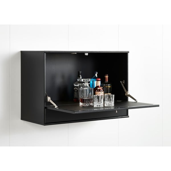Crna vitrina za vino 89x61 cm Mistral 004 - Hammel Furniture-image-4