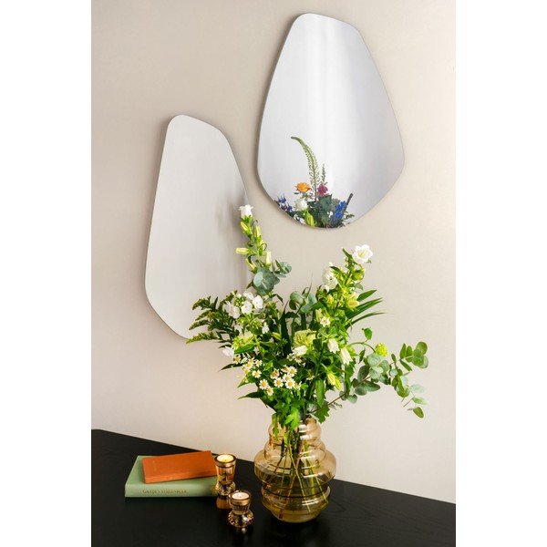 Zidno ogledalo PT Living Organic Oval, visina 55 cm-image-1