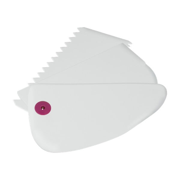 Set od 3 bijele plastične lopatice Metaltex-image-2