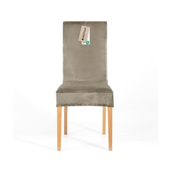 Sivo-bež rastezljive presvlake 4 kom za stolicu 48 cm Sento – Restilo-image-2