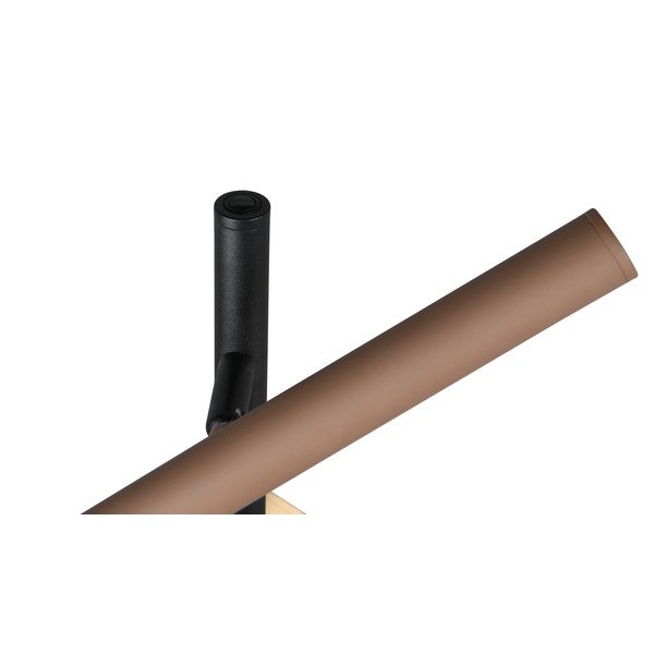 Crna LED stojeća svjetiljka s metalnim sjenilom (visina 150 cm) Fiato – Trio-image-4