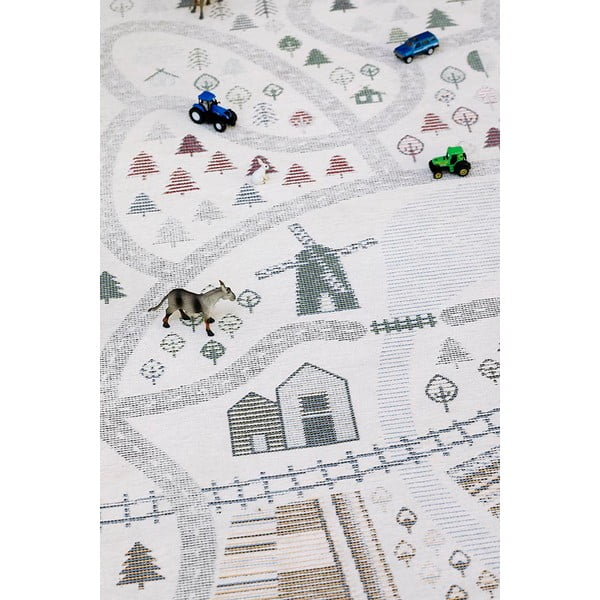 Bijeli dvostrani dječji tepih Narma Ülejõe, 160 x 230 cm-image-3