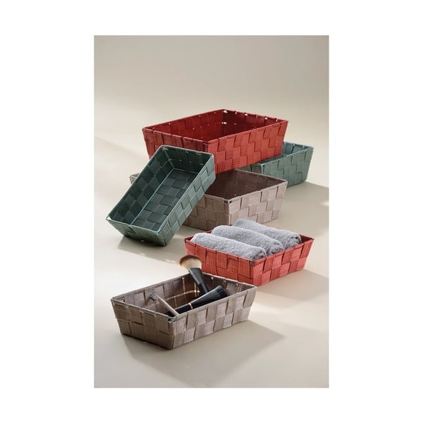 Siva košara za pohranu Kela Alvaro, 23 x 15 cm-image-1