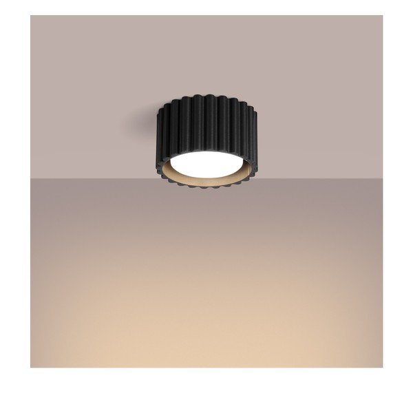 Crni metalni reflektor ø 10 cm Zora – Sollux-image-3