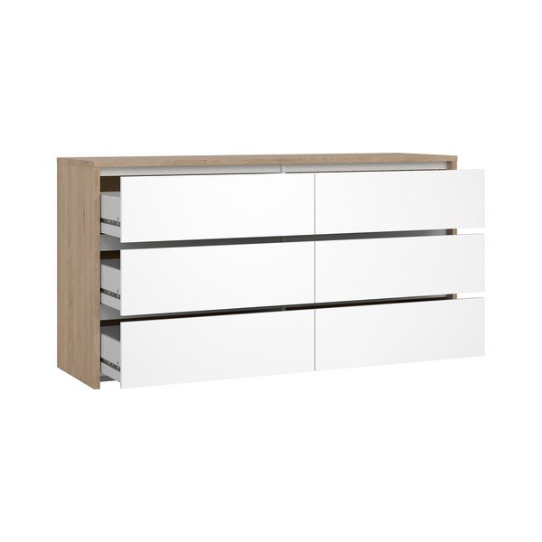 Bijela komoda 157x84x48 cm Next – Tvilum-image-3