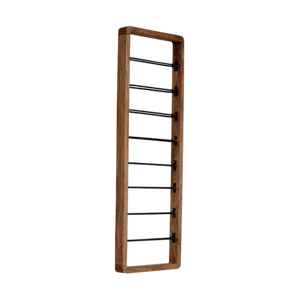 Smeđi zidni držač za boce vina broj boca 8 kom Sorrento – Light & Living-image-1