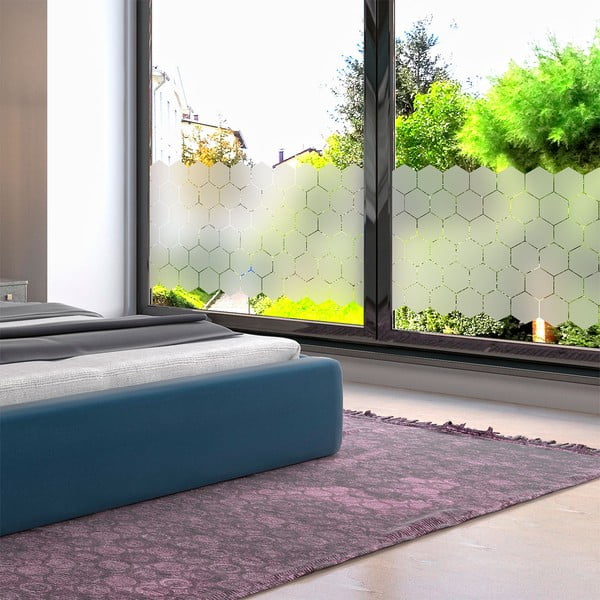 Set od 50 mat naljepnica za staklo Ambiance Hexagon-image-3