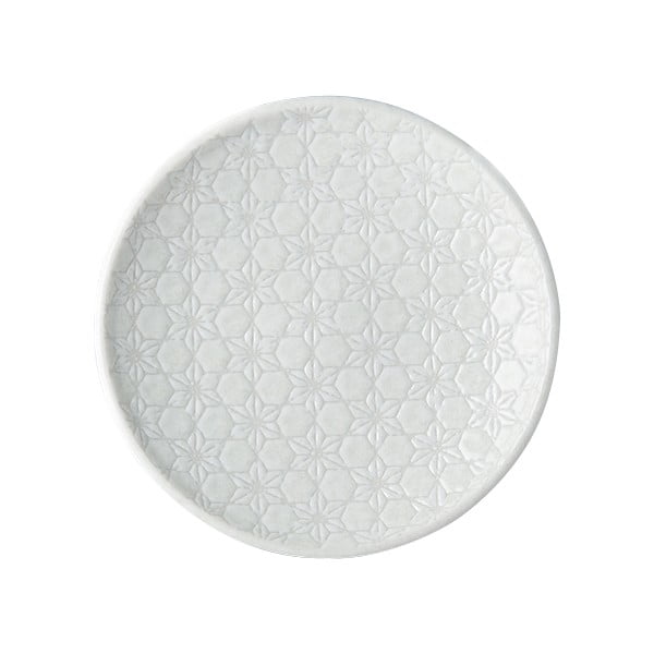 Bijeli keramički tanjur MIJ Star, ø 17 cm