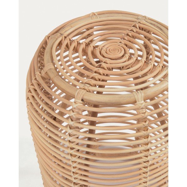 Okrugao pomoćni stol od ratana ø 45 cm Kohana – Kave Home-image-1