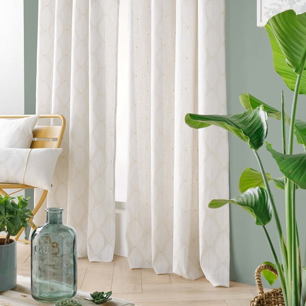 Bež zavjesa 140x240 cm Maho – douceur d'intérieur-image-1