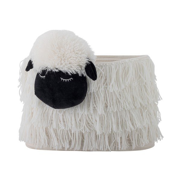 Bijela tekstilna dječja kutija za pohranu 40x25x30 cm Dolly – Bloomingville Mini