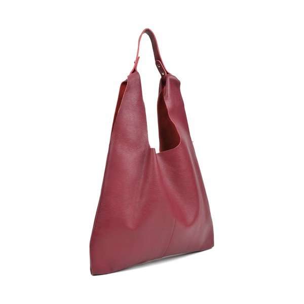 Bordo kožna torbica Sofia Cardoni Hobo-image-1