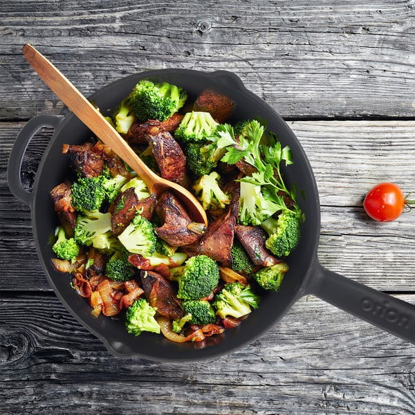 Tava od lijevanog željeza ø 28 cm LITINA SMALT – Orion-image-1