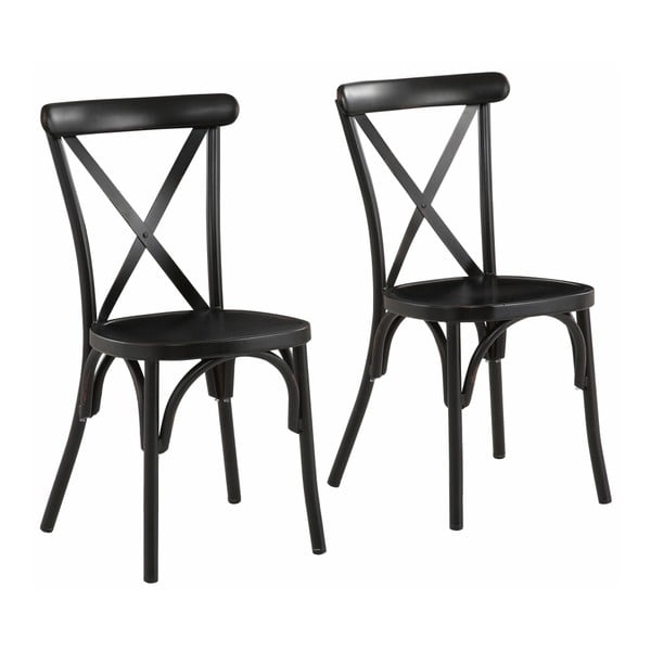 Set od 2 stolice Støraa Lancier od crne bukve