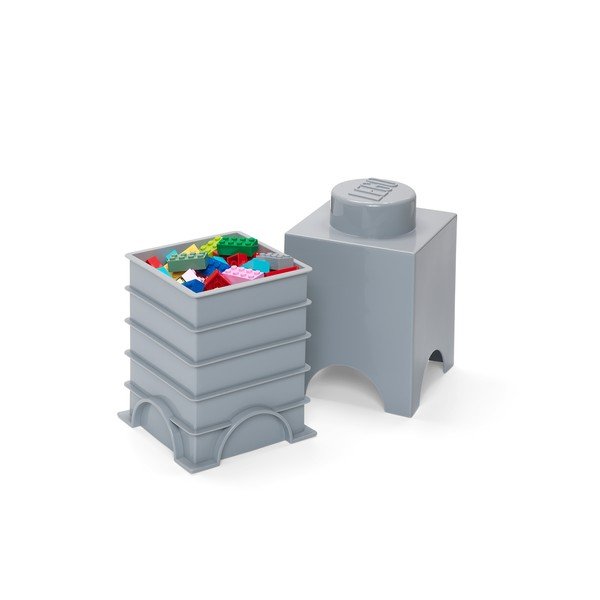 Dječja siva kutija Lego® Cuboid-image-2