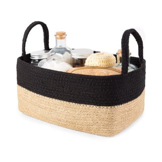 Košara za pohranu od jute i pamuka Compactor Basic, 29 x 20 cm