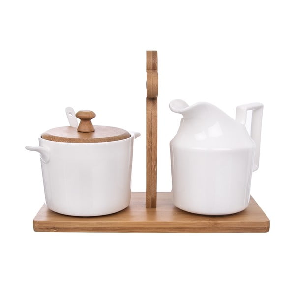 Porculanska posuda za šećer i posuda za mlijeko Whiteline - Orion-image-2