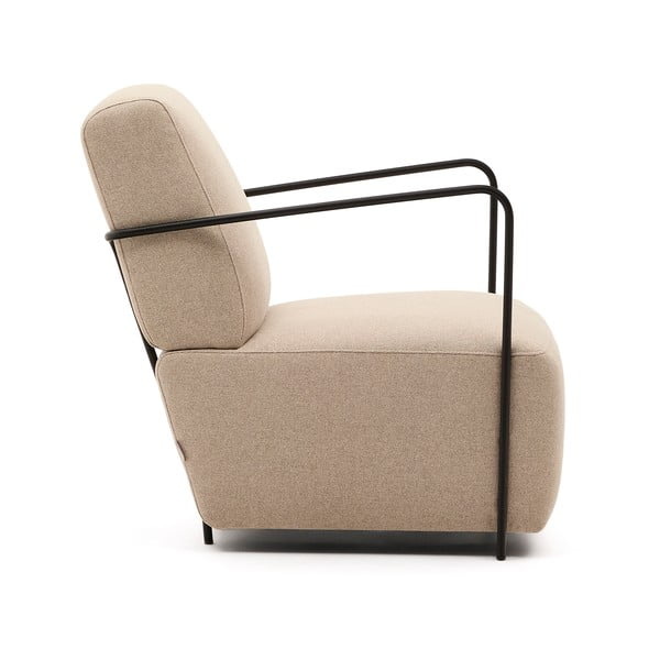 Bež fotelja Gamer – Kave Home-image-3