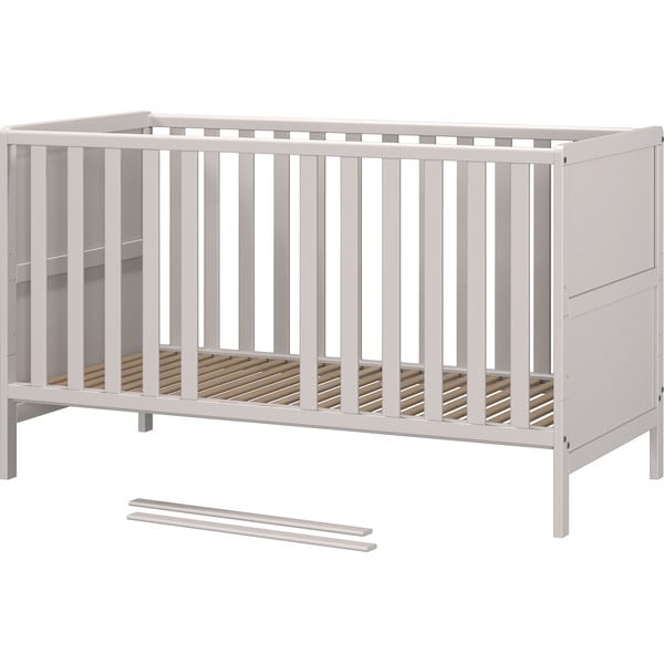 Krem dječji krevet od masivnog drveta 70x140 cm Alkmaar – Germania-image-4