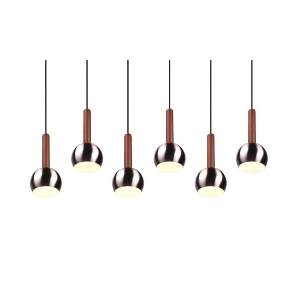 Crna viseća svjetiljka Ciliana – CINQUE-image-1