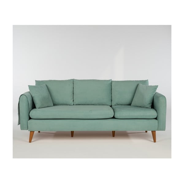 Svijetlo plava sofa 215 cm Sofia – Balcab Home