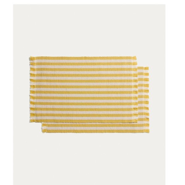 Tekstilni/od jute podmetač 2 kom 35x50 cm Daltan – Kave Home