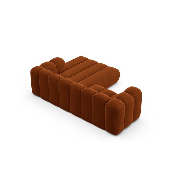 Narančasta kutna garnitura (s desnim kutom) Lupine – Micadoni Home-image-3