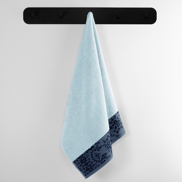 Plavi pamučan ručnik od frotira 70x140 cm Crea – AmeliaHome-image-1